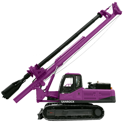 Multifunctional Rotary Drilling Rig Machine Hydraulic Auger Borehole Drilling Equipment