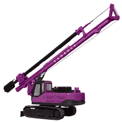 Rotary Pile Drilling Rig Hydraulic Borehole Drilling Machine Crawler Rotary Drilling Rig