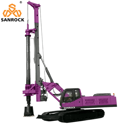 Hydraulic Rotary Drilling Rig Machine Construction Engineering
