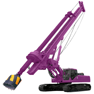 Hydraulic Rotary Drilling Rig Machine Construction Engineering