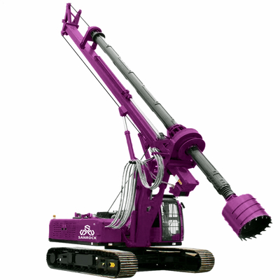 Hydraulic Rotary Drilling Rig Machine Construction Engineering