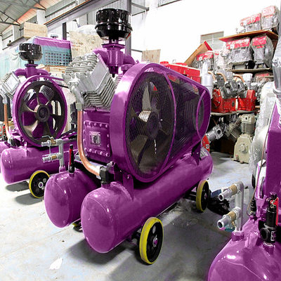 Compact Air Compressor 3 Cylinder Belt Driven Air Compressor Industrial Piston Air Compressor Machine