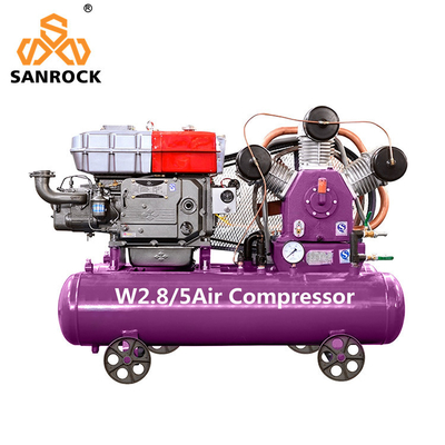 Diesel Air Compressor Mobile Air Compressor Industrial Piston Air Compressor Machine