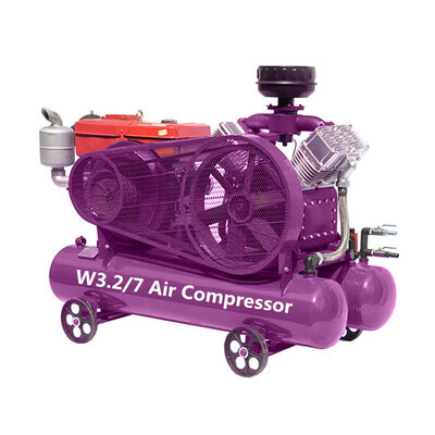 Industrial Piston Air Compressor with 18.5kw/25hp Power, 3.2m3/min Air Delivery, and 7bar Working Pressure