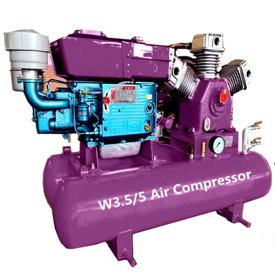 Portable Mini Air Compressor 11KW /15KW / 18.5KW / 22KW Industrial Machine Belt Driven Piston Air Compressor