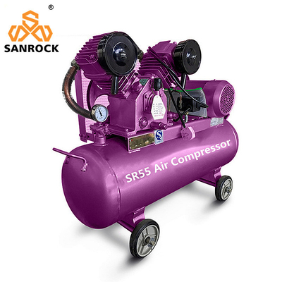 Mini Air Compressor Belt Driven Piston Air Compressor Industrial Air Compressor Machine