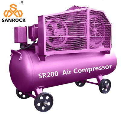 Mini Air Compressor Belt Driven Piston Air Compressor Industrial Air Compressor Machine