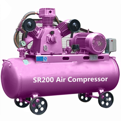 Mini Air Compressor Belt Driven Piston Air Compressor Industrial Air Compressor Machine