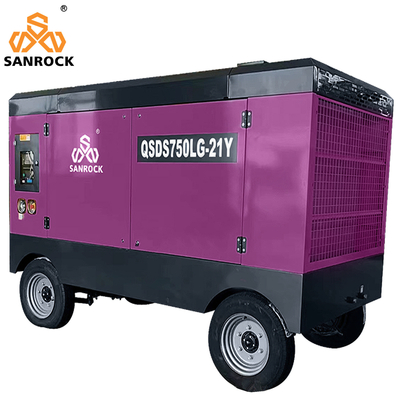 High Pressure Mining Screw Air Compressor Machine