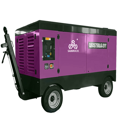Manufacturer Mining Diesel Screw Compressor Machine
