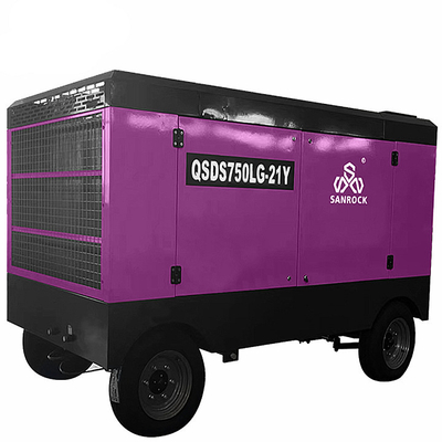 High Pressure Mining Screw Air Compressor Machine