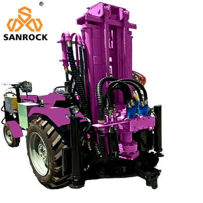 4000-5000N.m Rotation Torque Water Well Drilling Rig for 100-219mm Drilling Diameter
