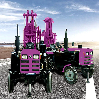 4000-5000N.m Rotation Torque Water Well Drilling Rig for 100-219mm Drilling Diameter
