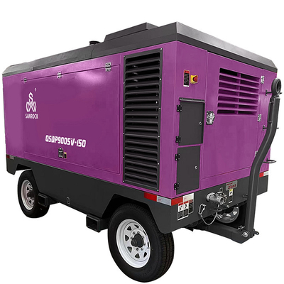 Mining High Pressure Air Compressor Screw Direct Driven Mobile Air Compressor Machine