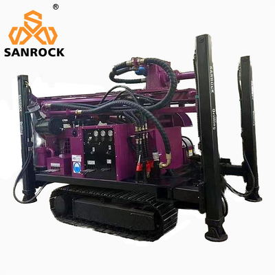 180m Drilling Depth Hydraulic Water Well Drill Rig with High Drilling Efficiency