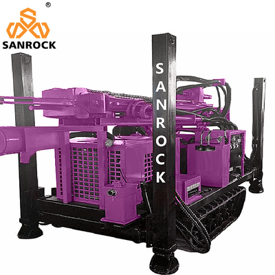 Travelling Speed 2.5km/h Multifunctional Water Well Drill Rig Hydraulic Drilling Machine