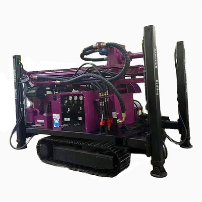 Hydraulic Water Well Drilling Rig Equipment 180m Deep Portable Water Well Drill Machine