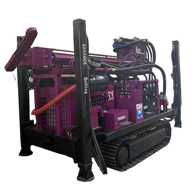 180m Drilling Depth Hydraulic Water Well Drill Rig with High Drilling Efficiency