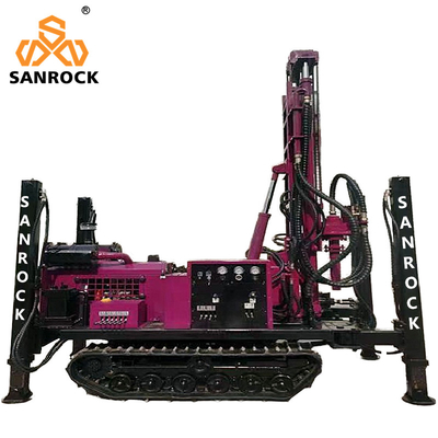Hydraulic Water Well Drilling Rig Machine for 220m Drilling Depth and 140-320mm Diameter