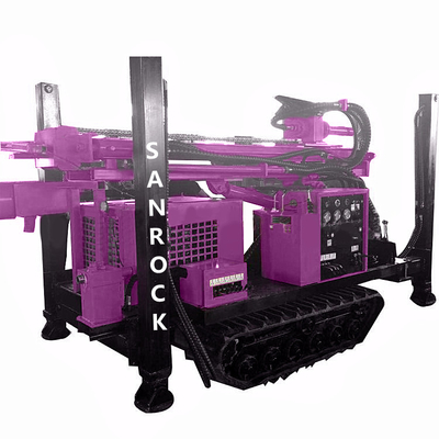 68KW Water Well Drilling Equipment for Deep Water Drilling at 2.5km/h Walking Speed