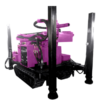 Crawler Water Well Drilling Rig 4800 KG Power Type Diesel Hydraulic Drilling Machine