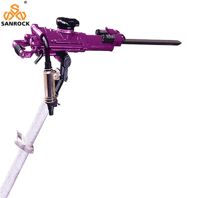 Low Air Consumption Portable Mining Pneumatic Rock Drill Air Leg Jack Hammer Breaker