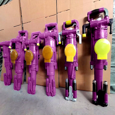 Handheld Jack Hammer Air Leg Rock Drilling Machine Mining Small Pneumatic Rock Drill