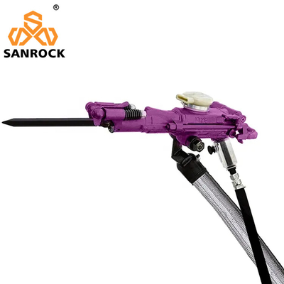 Portable Rock Drill YT28 Pneumatic Jack Hammer Mining Air Leg Rock Drill Machine