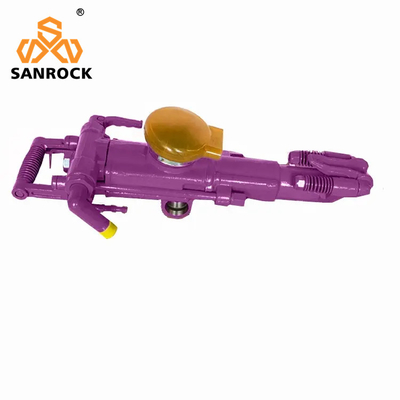 Pneumatic Rock Drill Machine Handheld Jack Hammer Concrete Breaker Air Leg Rock Drill