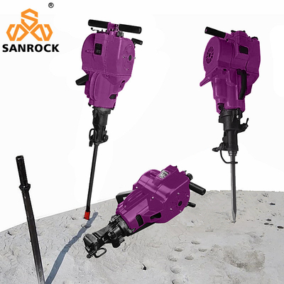Hand Held Gasoline Rock Drill Machine Hydraulic Jack Hammer Small Rock Drilling Machine
