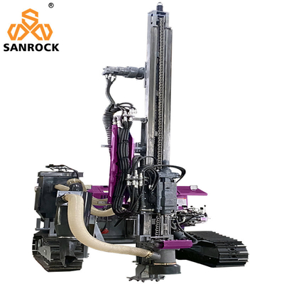 Air Consumption 5-8m3/min Top Hammer DTH Drilling Rig for Hydraulic Mining and Blast Hole Drilling