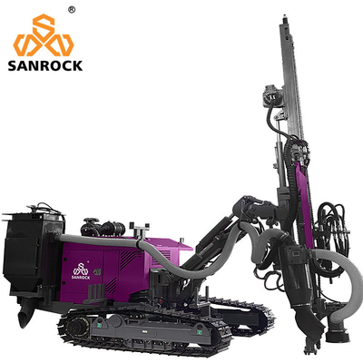 Air Consumption 5-8m3/min Top Hammer DTH Drilling Rig for Hydraulic Mining and Blast Hole Drilling
