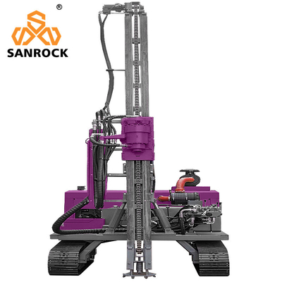 Solar Pile Driver Hydraulic Pile Driving Equipment Crawler Screw Pile Driver Machine