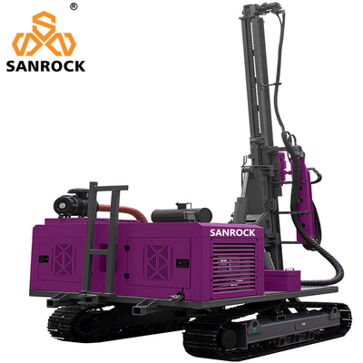 Highway Guardrail Piling Machinery with 6000 KG Capacity and 30m Drilling Depth