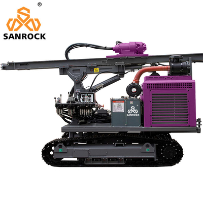 Highway Guardrail Piling Machinery with 6000 KG Capacity and 30m Drilling Depth