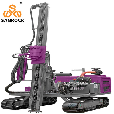 Highway Guardrail Piling Machinery with 6000 KG Capacity and 30m Drilling Depth