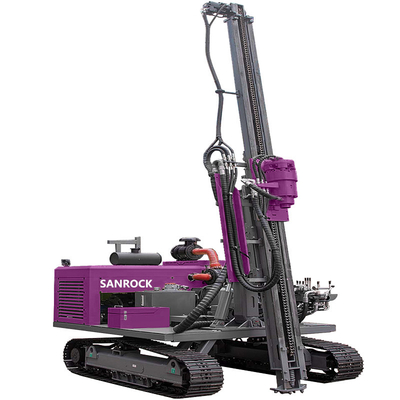 Highway Guardrail Piling Machinery with 6000 KG Capacity and 30m Drilling Depth