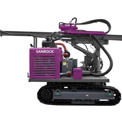 Solar Pile Driver Hydraulic Pile Driving Equipment Crawler Screw Pile Driver Machine