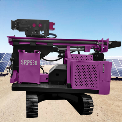 Multifunction Pile Driver Machine Portable Solar Pile Ramming Machine Ground Screw Pile Driver For Sale