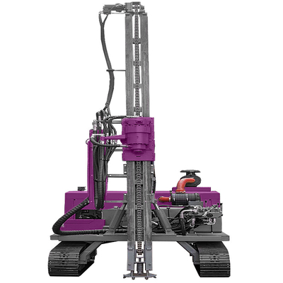 Solar Pile Driver Machine Hydraulic Portable Pile Driver Screw Pile Driving Equipment with Rotary Torque 10000N.m