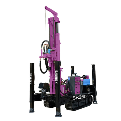 Deep Water Drilling Equipment Crawler Water Well Drilling Rig with Hydraulic Controlling System