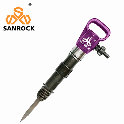 Portable Rock Drilling Machine with Length 575mm Pneumatic Rock Drill Concrete Creaker Air Pick Hammer