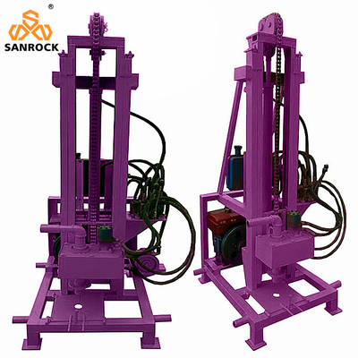 Portable Hydraulic Drilling Machine for Small-Scale Water Well Projects