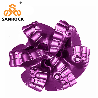API PDC Petroleum Drill Bit Rock Drilling Tools 6 Blades Matrix Body Diamond PDC Bit