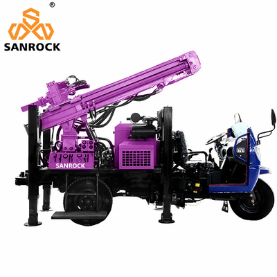 Hydraulic Water Well Drilling Rig with 10-35m/h Penetration Rate and Diesel Engine