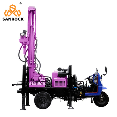 Hydraulic Water Well Drilling Rig with 10-35m/h Penetration Rate and Diesel Engine