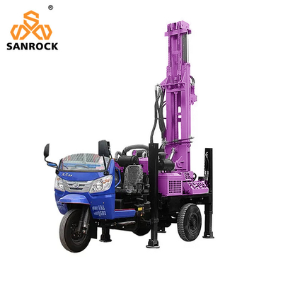 Hydraulic Water Well Drilling Rig with 10-35m/h Penetration Rate and Diesel Engine