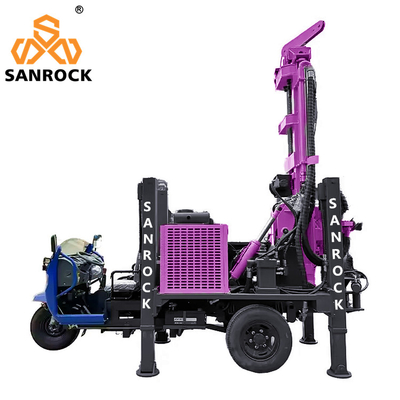 Hydraulic Water Well Drilling Rig with 10-35m/h Penetration Rate and Diesel Engine