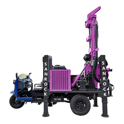 13T Lifting Force Rotary Drilling Rig Portable Hydraulic Water Well Drill Machine