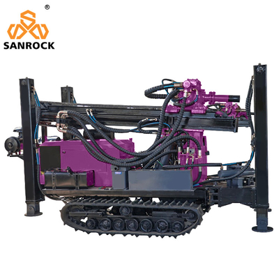 Water Well Drilling Rig Machine with 5200KG Capacity and 180m Drilling Depth
